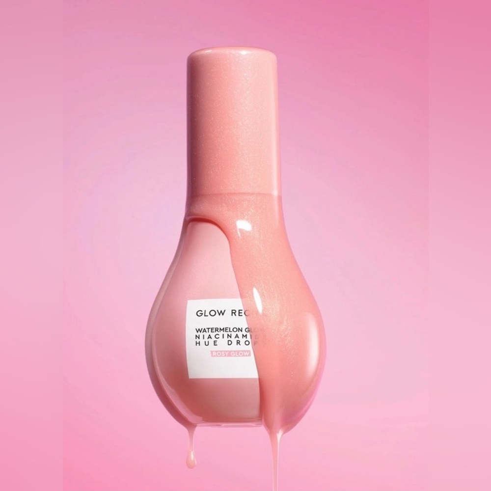 🌼 3 for $60 🌼GLOW RECIPE 💖 WATERMELON GLOW NIACINAMIDE HUE DROPS - ROSY GLOW ✨